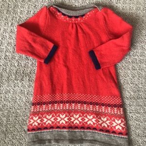 Baby Boden sweater dress